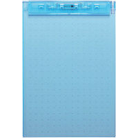 リヒトラブ(LIHIT LAB.) AQUA DROPs 超薄型クリップボード A4 青（アオ） A5067-8
