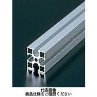 エヌアイシ・オートテック M6 ベーシックアルミフレーム 386mm AFSー3030Lー6ー386 1セット(30本)（直送品）