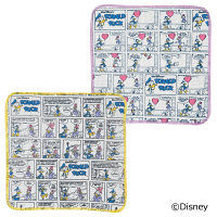 【アウトレット】キッチンタオル2枚組 ドナルド＆デイジーボヌールダック 0610100600 丸眞 1セット（2枚）