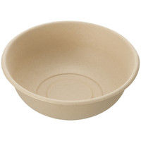 【アウトレット】ストリックスデザイン 未晒し麦モールド 深型ボウル 17cm  1袋（50枚入）