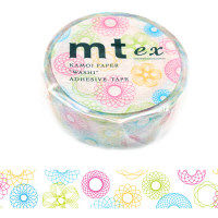 カモ井加工紙 マスキングテープ mt ex スピログラフ 幅15mm