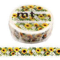 カモ井加工紙 マスキングテープ mt ex ヒマワリ 黄 幅15mm