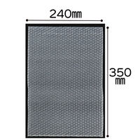 プチプチ（R）袋 フラップなし 極小プチ #20L 240×350mm 角1封筒用 1袋（100枚入） 川上産業