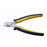 マルト長谷川工作所 ケイバミニエポ・ニッパー(ステンレス製・リードキャッチャー付)スプリング付 KMCー037H 1丁（直送品）