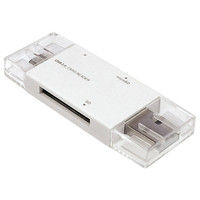 ナカバヤシ USB2．0 TypeーC カードリーダー・ライター ホワイト CRW-DCSD70W 1個（直送品）