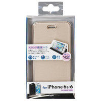 ナカバヤシ iPhone6sカバー ゴールド SMC-IP1501GL 1個（直送品）