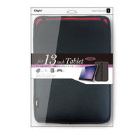 ナカバヤシ 13インチタブレット汎用スリップインケースポケット付き ブラック TBC-FC131603BK 1個（直送品）