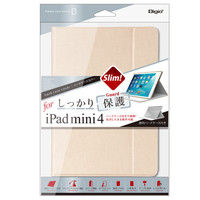 ナカバヤシ iPadmini4用 ハードケースカバー ゴールド TBC-IPM1507GL 1個（直送品）