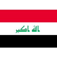 東京製旗 イラク国旗（卓上旗16×24ｃm) 406126 1枚（直送品）