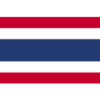 東京製旗 タイ国旗（卓上旗16×24ｃm) 406401 1枚