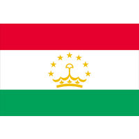 東京製旗 タジキスタン国旗（卓上旗16×24ｃm) 406405 1枚（直送品）