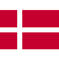 東京製旗 デンマーク国旗（卓上旗16×24ｃm) 406461 1枚（直送品）