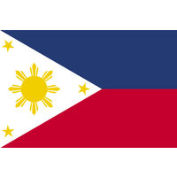 東京製旗 フィリピン国旗（卓上旗16×24ｃm) 406642 1枚
