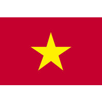東京製旗 ベトナム国旗（卓上旗16×24ｃm) 406661 1枚（直送品）