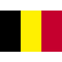 東京製旗 ベルギー国旗（卓上旗16×24ｃm) 406667 1枚（直送品）