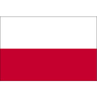 東京製旗 ポーランド国旗（卓上旗16×24ｃm) 406682 1枚（直送品）