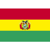 東京製旗 ボリビア国旗（卓上旗16×24ｃm) 406683 1枚（直送品）