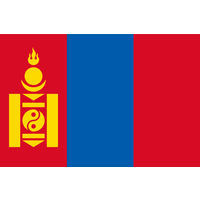 東京製旗 モンゴル国旗(卓上旗16×24cm) 406787 1枚