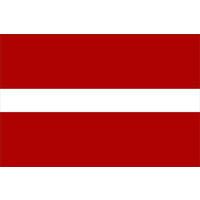 東京製旗 ラトビア国旗（卓上旗16×24ｃm) 406832 1枚（直送品）