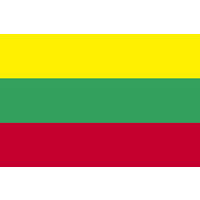 東京製旗 リトアニア国旗（卓上旗16×24ｃm) 406844 1枚（直送品）