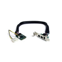 Mini PCIe FireWireカード 2b / 1a　MPEX1394B3　1個　StarTech.com（直送品）