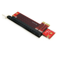 PCIe x1-x16スロット拡張ロープロファイル変換カード　PEX1TO162　1個　StarTech.com（直送品）