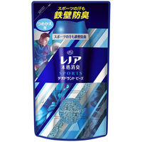 【アウトレット】レノア本格消臭 衣類の消臭専用 デオドラントビーズ スポーツ クールリフレッシュの香り 詰め替え用 455mL 1個 P＆G
