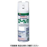 イサム塗料（ISAMU） エアーウレタン 315ML ホワイト 4957945979815 1セット（6本）（直送品）