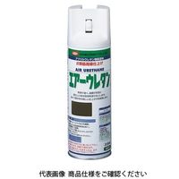 イサム塗料（ISAMU） エアーウレタン 315ML ブラックメタリック 4957945980163 1セット（6本）（直送品）