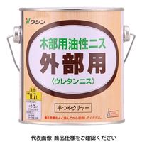 和信ペイント 外部用ウレタンニス 0.7L 半つやクリヤー 4965405210071 1セット(6缶)（直送品）