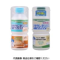 和信ペイント 水性ウレタンニス 130ML チーク 4965405115215 1セット(12本)（直送品）