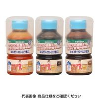 和信ペイント 水性カラーフローリング用ニス 100ML ライトブラウン 4965405160710 1セット(12個)（直送品）