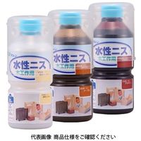 和信ペイント 水性ニス 300ML チーク 4965405110524 1セット(12個)（直送品）