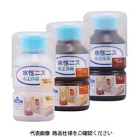 和信ペイント 水性ニス 130ML チーク 4965405110623 1セット(12個)（直送品）