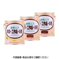 和信ペイント 油性ニス 1.6L ローズ 4965405213553 1セット(4缶)（直送品）