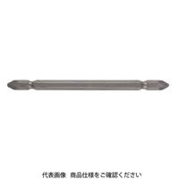 近江精機 OHMI スクリュードライバービット ダブルビット（LLタイプ） V-21W No.2x6.35x110 LL N 1セット（20本）（直送品）