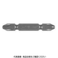 近江精機 OHMI スクリュードライバービット ダブルビット V-24W No.2x8x110 1セット（10本）（直送品）