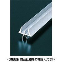 エヌアイシ・オートテック M6 アルミガラスレールフレーム 600mm AGRL-05-6-600 1セット(20本)（直送品）