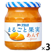 アヲハタ まるごと果実あんず 250g 1セット（3個）