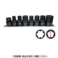 JTC 12.7mm 8PCS ソケットセット JTC4917S 1セット（直送品）