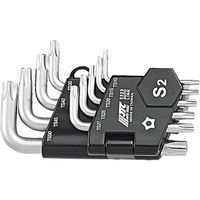 JTC 9PCS ショート穴開5PTスターレンチセット JTC5355 1セット（直送品）