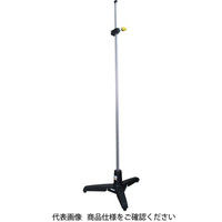 嵯峨電機工業 saga 高光度ライト用縦型スタンド1.6mゴム脚仕様 JVS-40LK 1台（直送品）