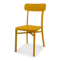 【車上渡し】関家具 チェア ピッコロ アウトドア対応 OR オレンジ 1脚（直送品）