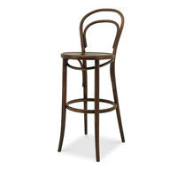 【車上渡し】関家具 【TON】 ハイチェア No.132 B130/A アンティークBR アンティークブラウン 1脚（直送品）