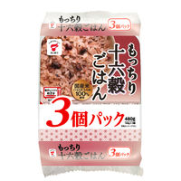 パックごはん　もっちり十六穀ごはん3食　たいまつ食品 　包装米飯