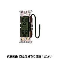 明工社 ML医用接地埋込ダブルコンセント （C形）Sタイプ 通電表示ランプ付 15A 125V ML1272T3M 1セット（10個）（直送品）