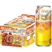 【ケース景品付き】アサヒビール クリアアサヒ 500ml 1ケース（24缶入）