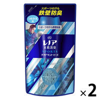 【アウトレット】P&G レノア本格消臭 衣類の消臭専用 デオドラントビーズ クールリフレッシュの香り 詰替 455mL 1セット(2個：1個×2)