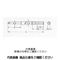 近江精機 ドライバービット V-14 No.1x6x100（3.5x30） 1セット（20本）（直送品）