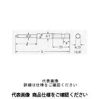 近江精機 ドライバービット V-17 No.1x7x75（3.5x30） 1セット（20本）（直送品）